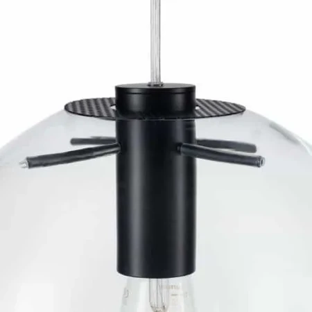Lampa wisząca TONDA czarna 30 cm -  ST-8722P-M black - Step Into Design